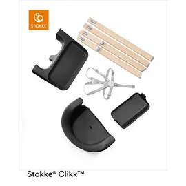 Stokke Clikk black/natural