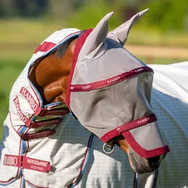 Horseware Rambo Plus Fliegenmaske Pony silber