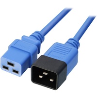 LINDY Cablenet Stromkabel Blau m C20-Koppler