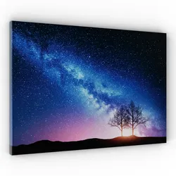 ALLboards Metallische Magnettafel, MetalBoard, MILCHSTRASSE 60×40 cm + Zubehörset