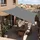 sunula Sonnensegel Balkon Polyester UV Schutz Sonnenschutz Terrasse Garten Rechteckig, Anthrazit 3 x 4 m