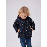 NAME IT Outdoorjacke »NMMMAX Jacket Mini Safari NOOS«, Kurzjacke, blau