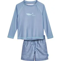 Playshoes Rash-Guard-Set Hai Blau 110/116