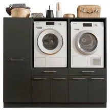 laundreezy Mehrzweckschrank-Set »LAUNDREEZY LDSK12«, Breite 185 cm