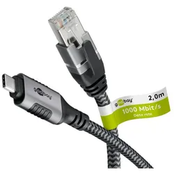 Goobay Ethernet-Kabel USB-C 70698
