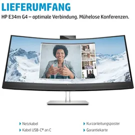 HP E-Series E34m G4 34" schwarz