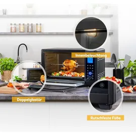 First Austria Minibackofen 45L Schwarz