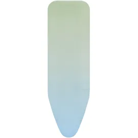 Brabantia Bügelbrettbezug B 124 x 38 cm – Soothing Sea | Oberschicht 100% Baumwolle, 2 mm Schaumstoffpolsterung | Perfekt für Bügelbretter der Größe B | Langlebig, waschbar, leicht aufzuziehen