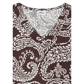 Cecil T-Shirt Braun L