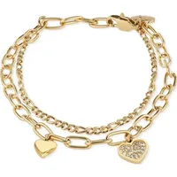 Guido Maria Kretschmer Armband Edelstahl goldgelb 88213289 Größe 18