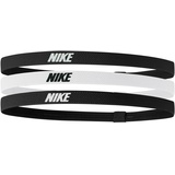 Nike 3er Pack NIKE elastische Haarbänder mit Silikonstreifen 036 black/white/black
