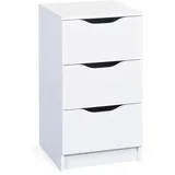 Interlink Kommode 41 x 71 x 40 cm Weiß