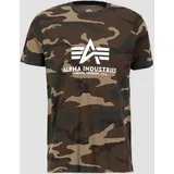 Alpha Industries Basic Camo T-Shirt in Camouflage, Größe L