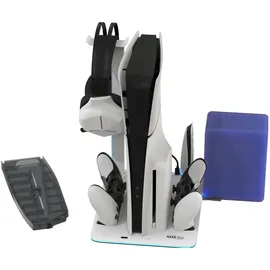 maxx tech PS5 DLX Ladestation Weiß PlayStation 5