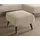 MID.YOU Hocker Colori Beige Cord 66 x 44 x 66 cm Beige