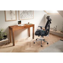 KADIMA DESIGN Schreibtisch Massivholz Home Office, Schublade Modern Handgefertigt | Gr.: onesize