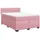 vidaXL Boxspringbett 140 x 200 cm Dunkelrosa