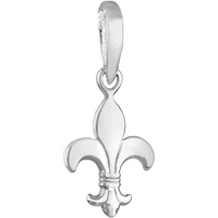 Elli Schwertlilie Fleur de Lis 925 Sterling Silber Charms & Kettenanhänger Damen