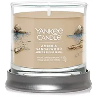 Yankee Candle Amber & Sandalwood Duftkerze 122 g braun