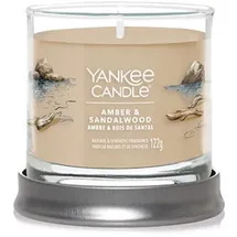 Yankee Candle Amber & Sandalwood Duftkerze 122 g braun
