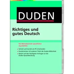 Duden Richtiges und gutes Deutsch 9 Windows