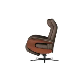 HIMOLLA Ledersessel 7818 Dunkelbraun