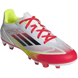 adidas F50 Club FG/MG, FTWWHT/CBLACK/SYELLO, 39 1⁄3