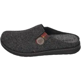 ROHDE Herren Pantoffel Hausschuh Filz Stretcheinsatz Asiago 7142, Größe:42 EU,