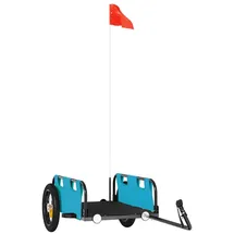 vidaXL Fahrradanhänger blau 2023