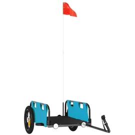 vidaXL Fahrradanhänger blau 2023