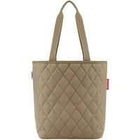 Reisenthel Classic Shopper M Rhombus Olive, Olivgrün, Talla única, Lässig