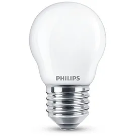 Philips LED-Lampe Classic Candle 4,3W E27 40W warmweiß 2 St.