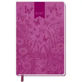 Trötsch Verlag TRÖTSCH - Taschenkalender A7 Soft Touch Schmetterlinge 2027