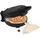 Bestron Pizzaofen Mattschwarz
