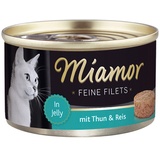 Miamor Feine Filets Thunfisch & Reis 24 x 100 g