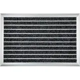 Floordirekt Optimum Mat Alumatte mit Teppicheinlage
