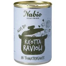 Nabio Ravioli in Ricotta-Tomatansauce bio