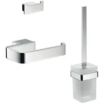 EMCO Loft WC-Set, Papierhalter ohne Deckel, chrom, 059800102