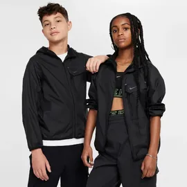 Nike Regenjacke Unisex Schwarz M (137-147 cm)