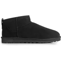 UGG Australia UGG Klassische Ultra-Mini-Wildlederhausschuhe, Schwarz 40 EU - Schwarz