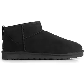 UGG Australia UGG Klassische Ultra-Mini-Wildlederhausschuhe, Schwarz 40 EU - Schwarz