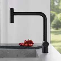 Fortis Brera extend Küchenarmatur schwarz