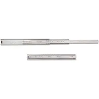 Emuca Kugelgleiter Stahl 45 mm x 350 mm grau