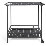 LIVOO Gartenwagen 61 x 42 cm schwarz GS163N - livoo