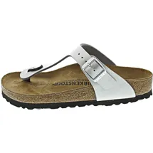 Birkenstock Gizeh Birko-Flor silver 39