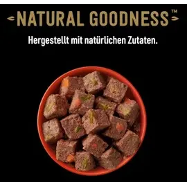 Cesar Natural Goodness Premium Hunde Nassfutter in der Schale Getreidefrei mit Superfoods in 4 Varietäten Megapack 24x100g