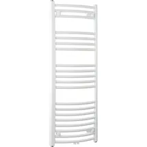 SANOTECHNIK Badheizkörper Bari 1188 x 600 mm 496 W weiß Mittelventil