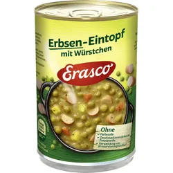 Erasco Erbsen-Eintopf mit Würstchen 1 Portion 400G