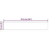 vidaXL Selbstklebende Bodenbelagsdiele 32 pcs Mehrfarbig 4,46 m2 Pvc