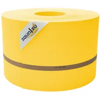 zaunzu® Zaunblende 50 m Gelb PP